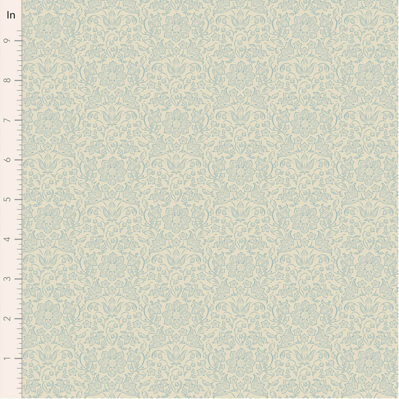 Tilda Songbird Lila Light Blue | Fat Quarter