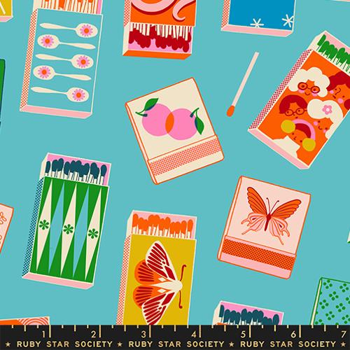 Trinketry Turquoise | Fat Quarter