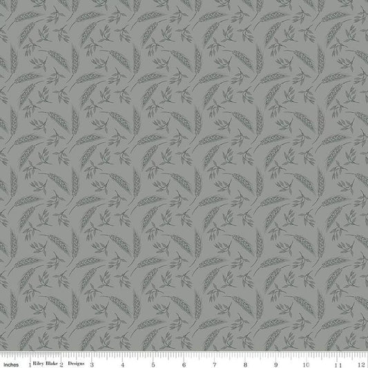 A Walk on the Prairie Wheat Sage Gray- Fat Quarter