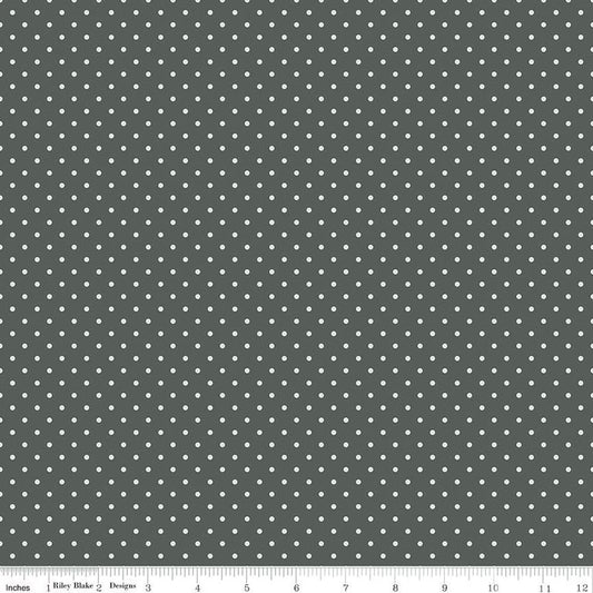 A Walk on the Prairie Dots Deep River- Fat Quarter