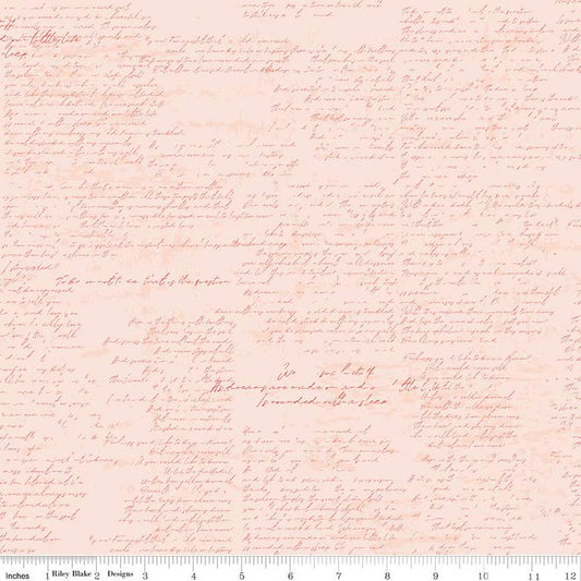 Between the Pages Manuscript Ballerina- Fat Quarter