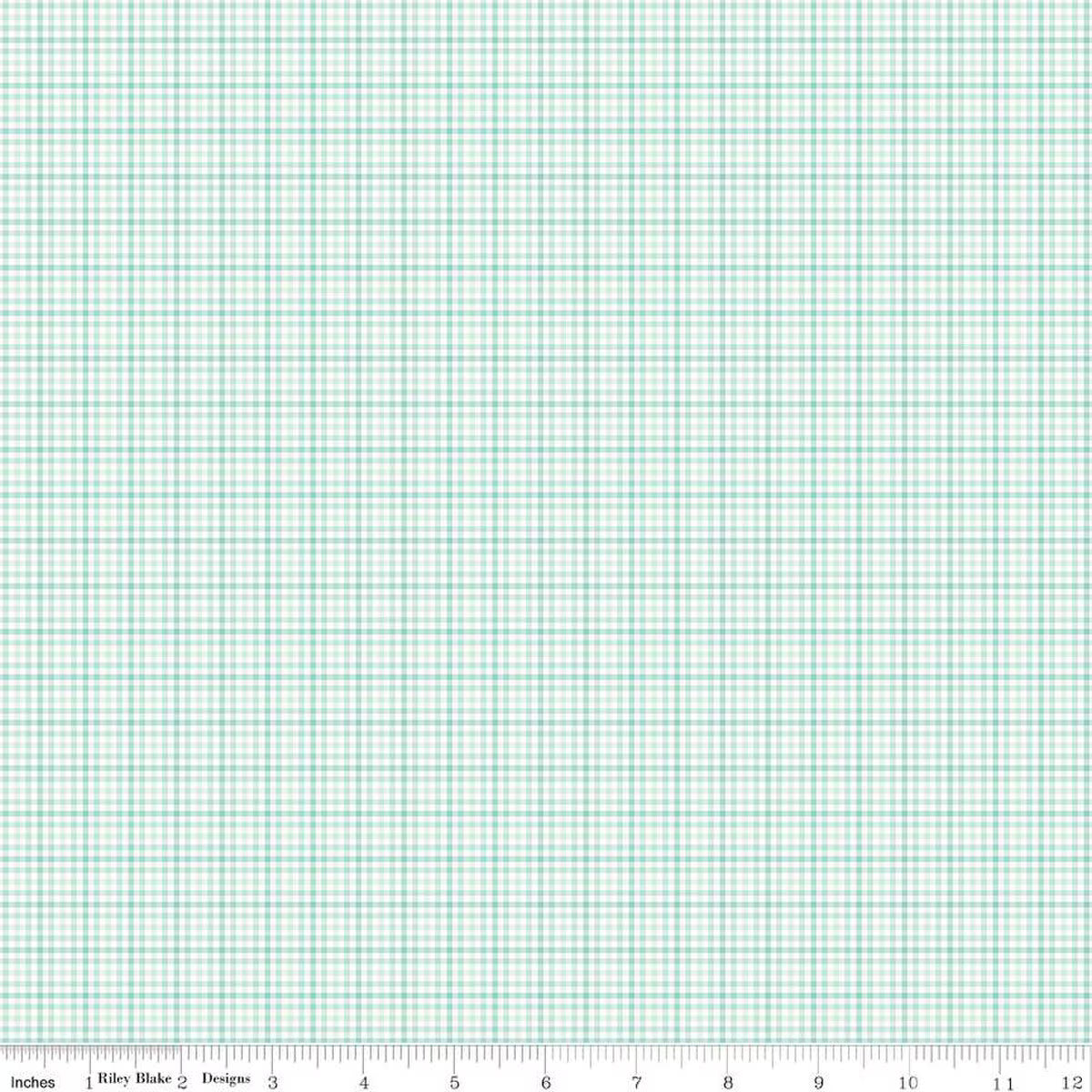 You & Me Plaid Aqua