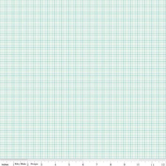 You & Me Plaid Aqua