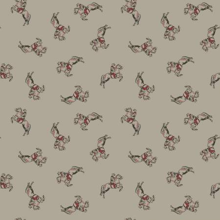 Cowboys Cowboy Khaki | Fat Quarter