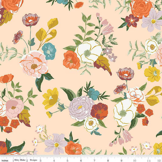 Winged Medley Main Blush | Fat Quarter