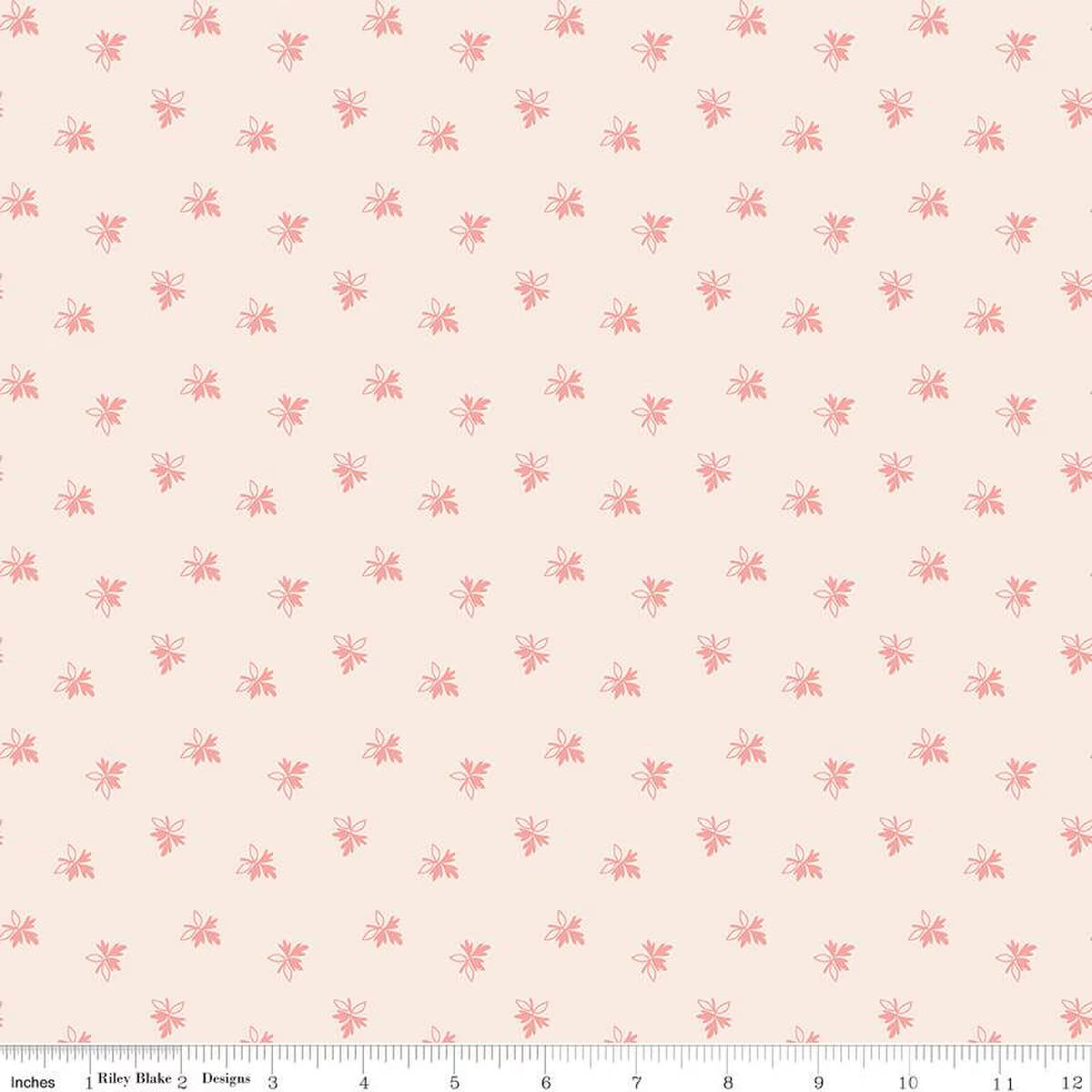 Endearing Coral- Fat Quarter