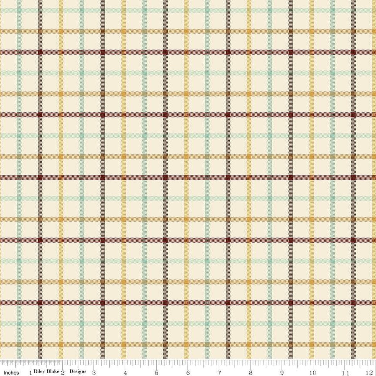 Plaid-Venture Club Camper Cream