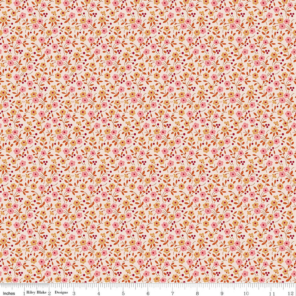 Farmer's Daughter Floral Coral