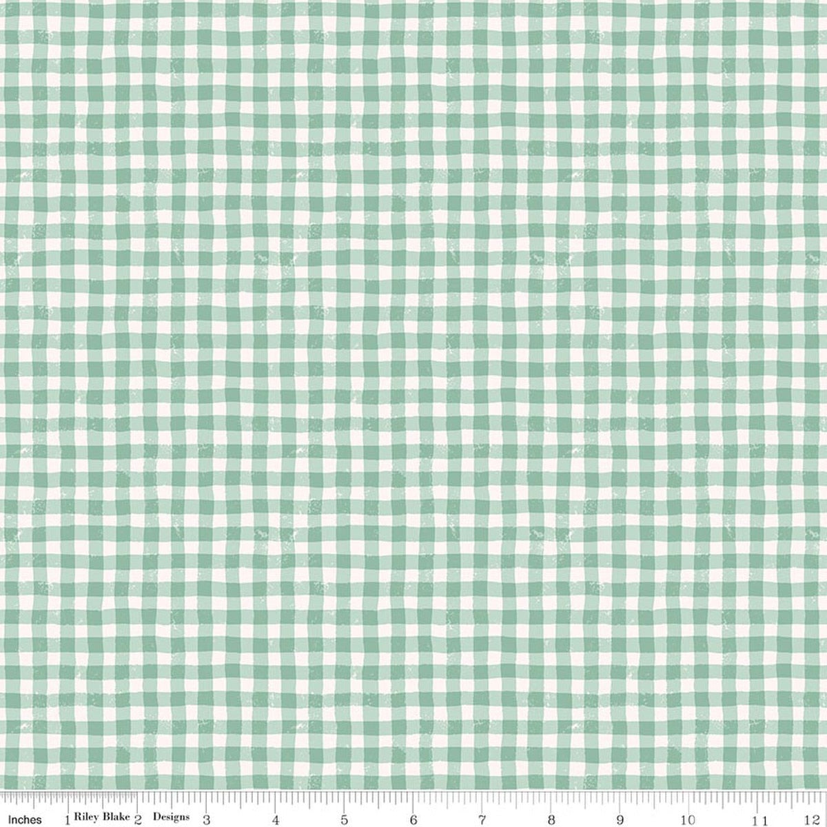Meadow Moments Summer Gingham Mint