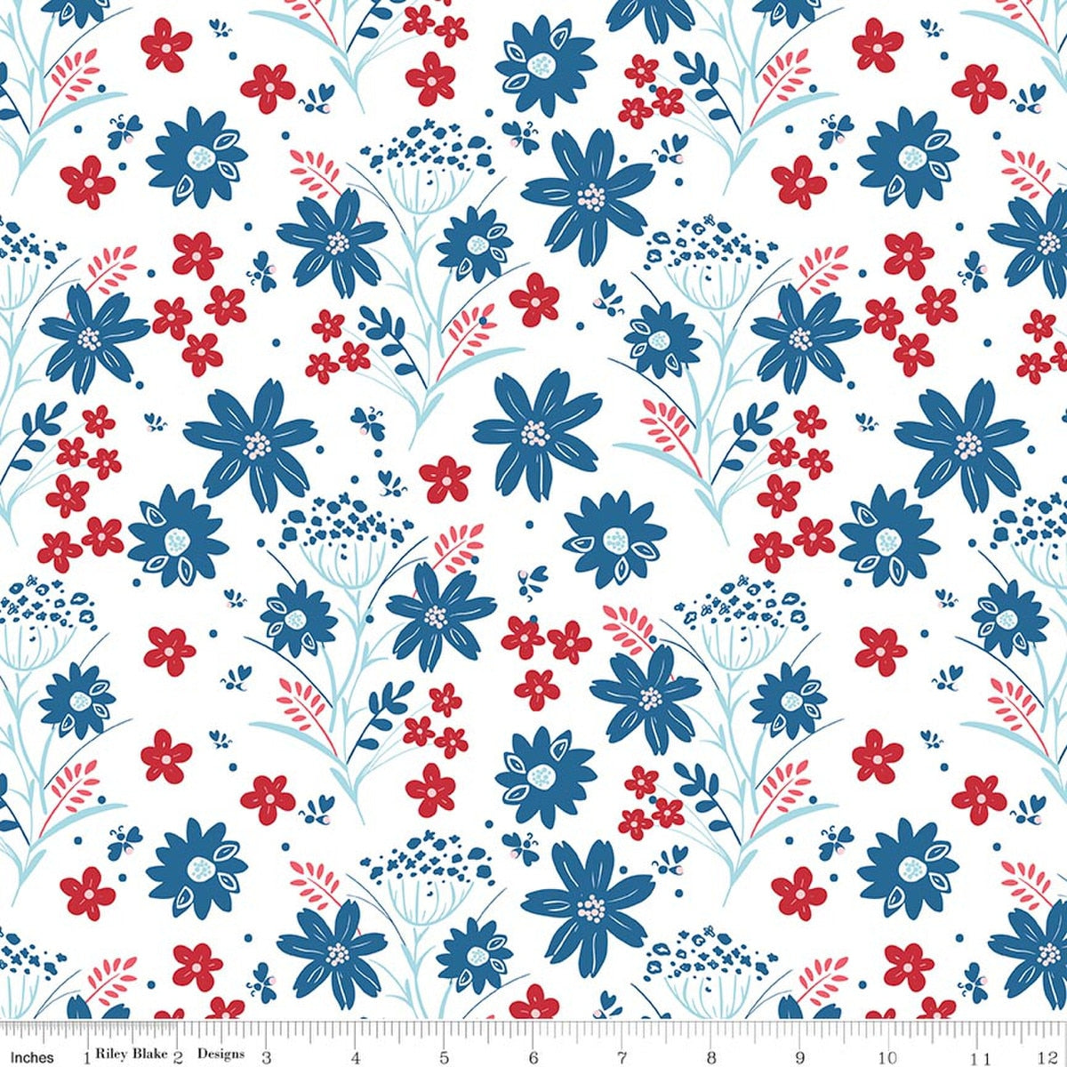Firework Fields Main White