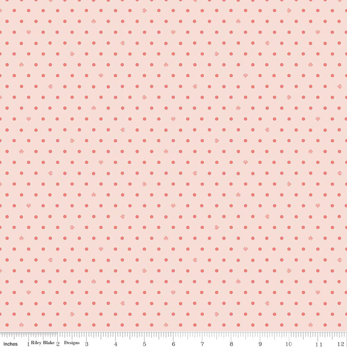 Cotton Nook Dots Blush