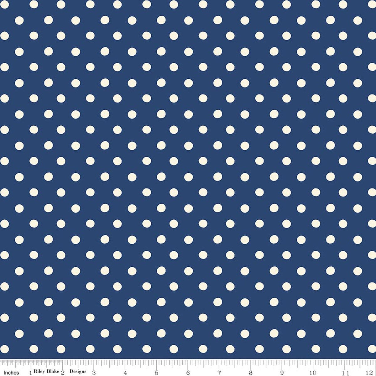 Cath Kidston® Signature Collection Button Spot Navy