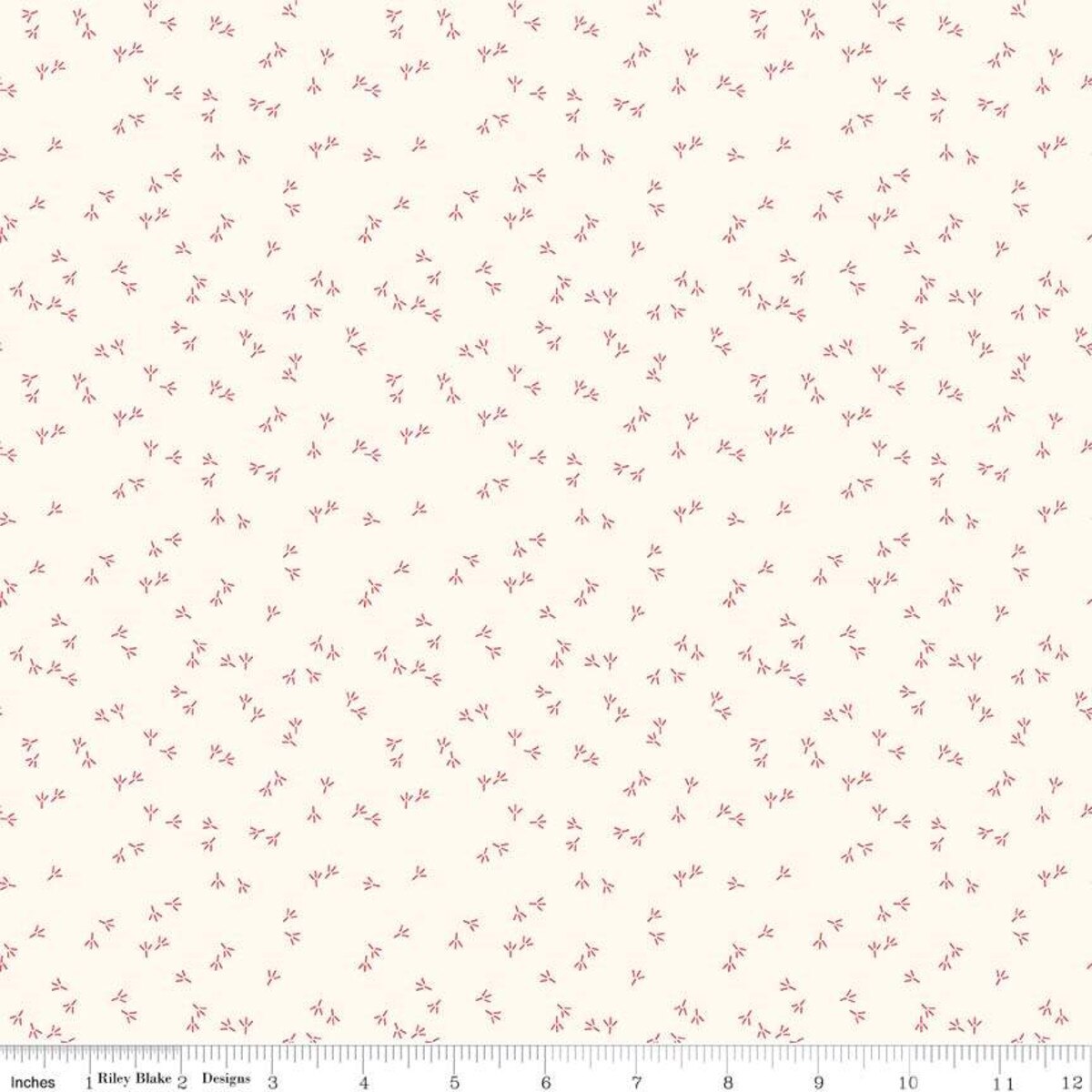 Chicken Track Cloud- Fat Quarter