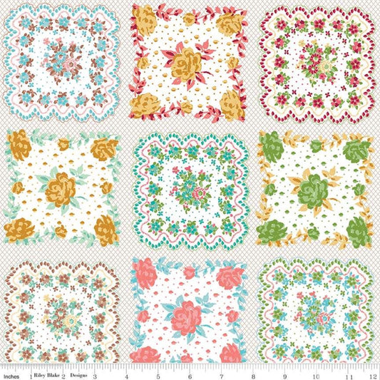 Granny Chic Handkerchief Multi