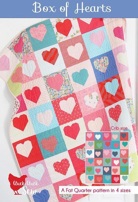 Box of Hearts Valentines Quilt Pattern