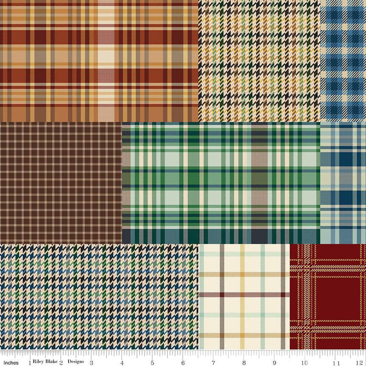 Plaid-Venture Club Plaids Cheater Print Multi