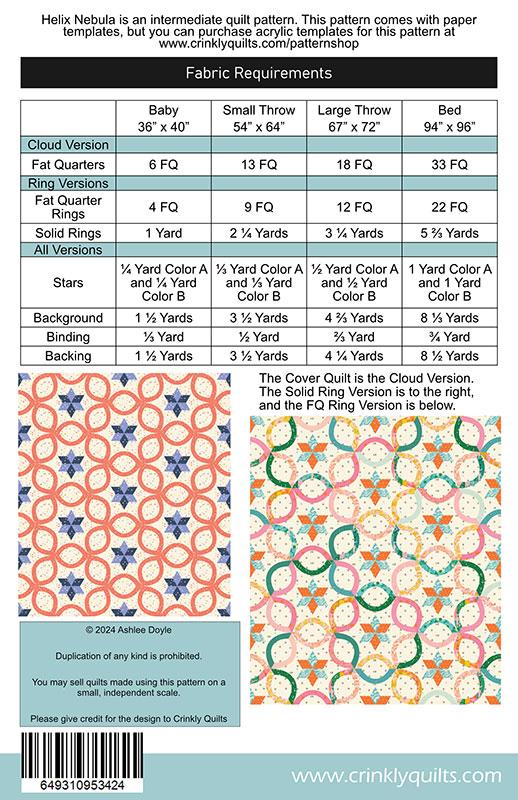 Helix Nebula Quilt Quilt Pattern