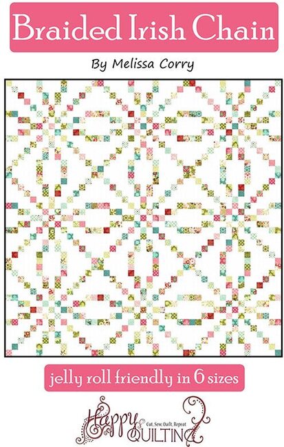 Happy Quilting Braided Irish Chain Quilt Pattern