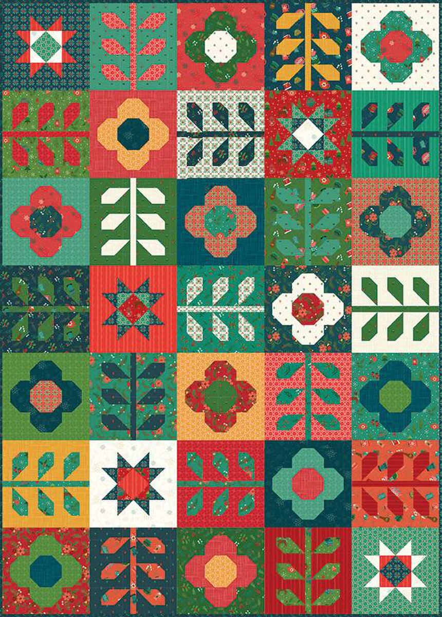Mod Blossoms Quilt Pattern