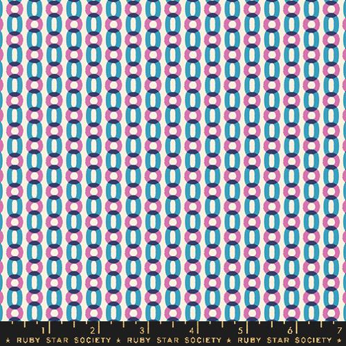 Salutations Vintage Blue | Fat Quarter