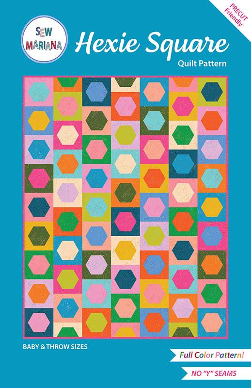 Sew Mariana Hexie Square Quilt Pattern