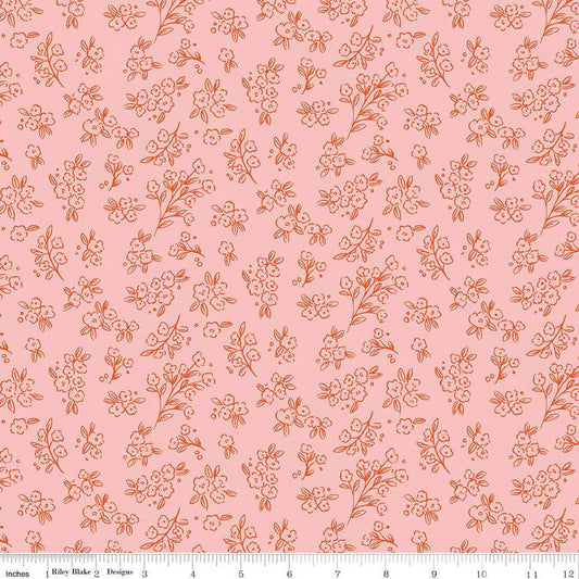 Floral Charms Posies Pink | Fat Quarter
