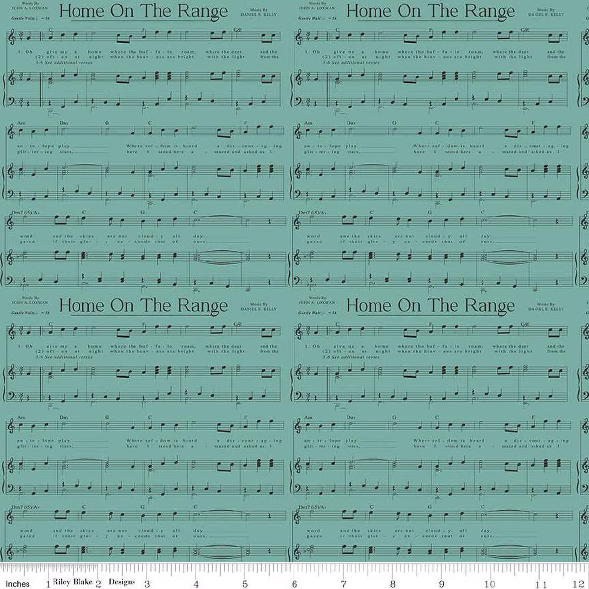 Cowboys Music Teal