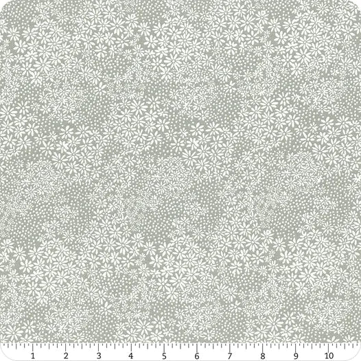 A Walk on the Prairie Silhouette Sage Gray- Fat Quarter