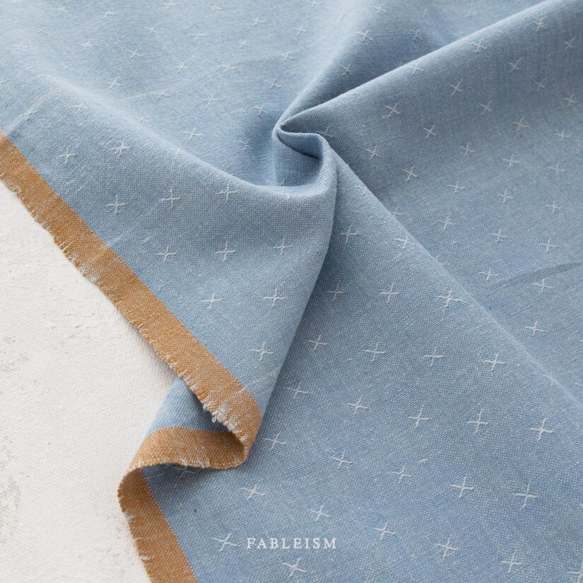 Sprout Woven in Porcelain | Fat Quarter