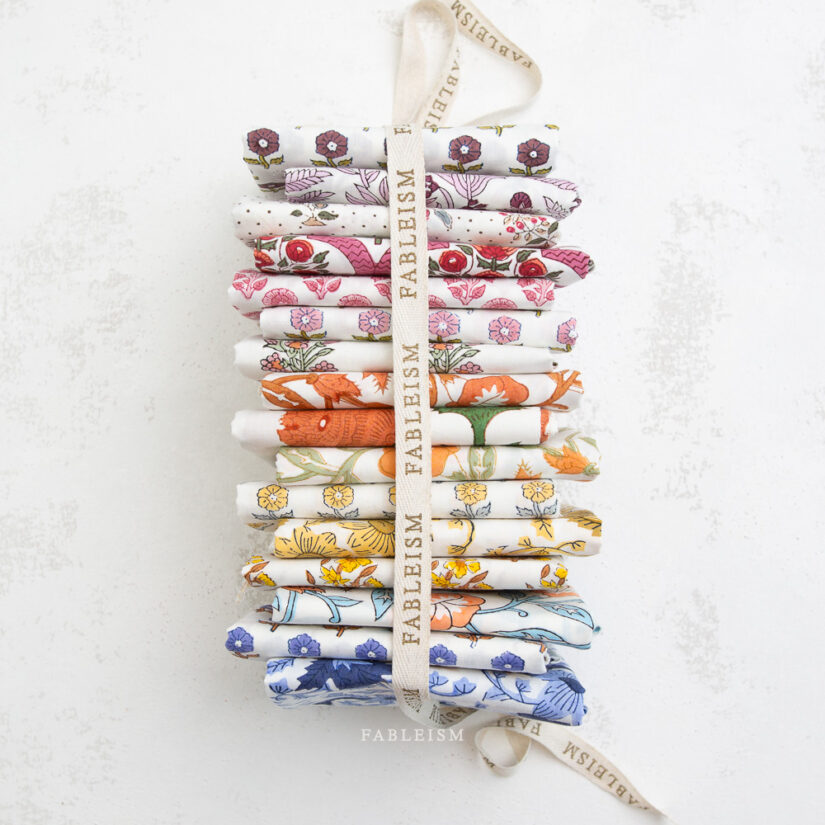 Indian Block Prints: Cottage | Fat Quarter Bundles