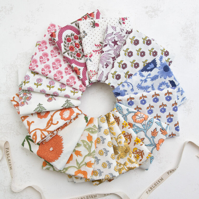 Indian Block Prints: Cottage | Fat Quarter Bundles