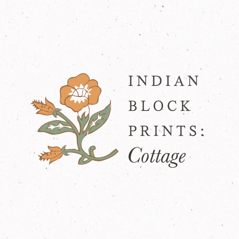 Indian Block Prints: Cottage | Fat Quarter Bundles