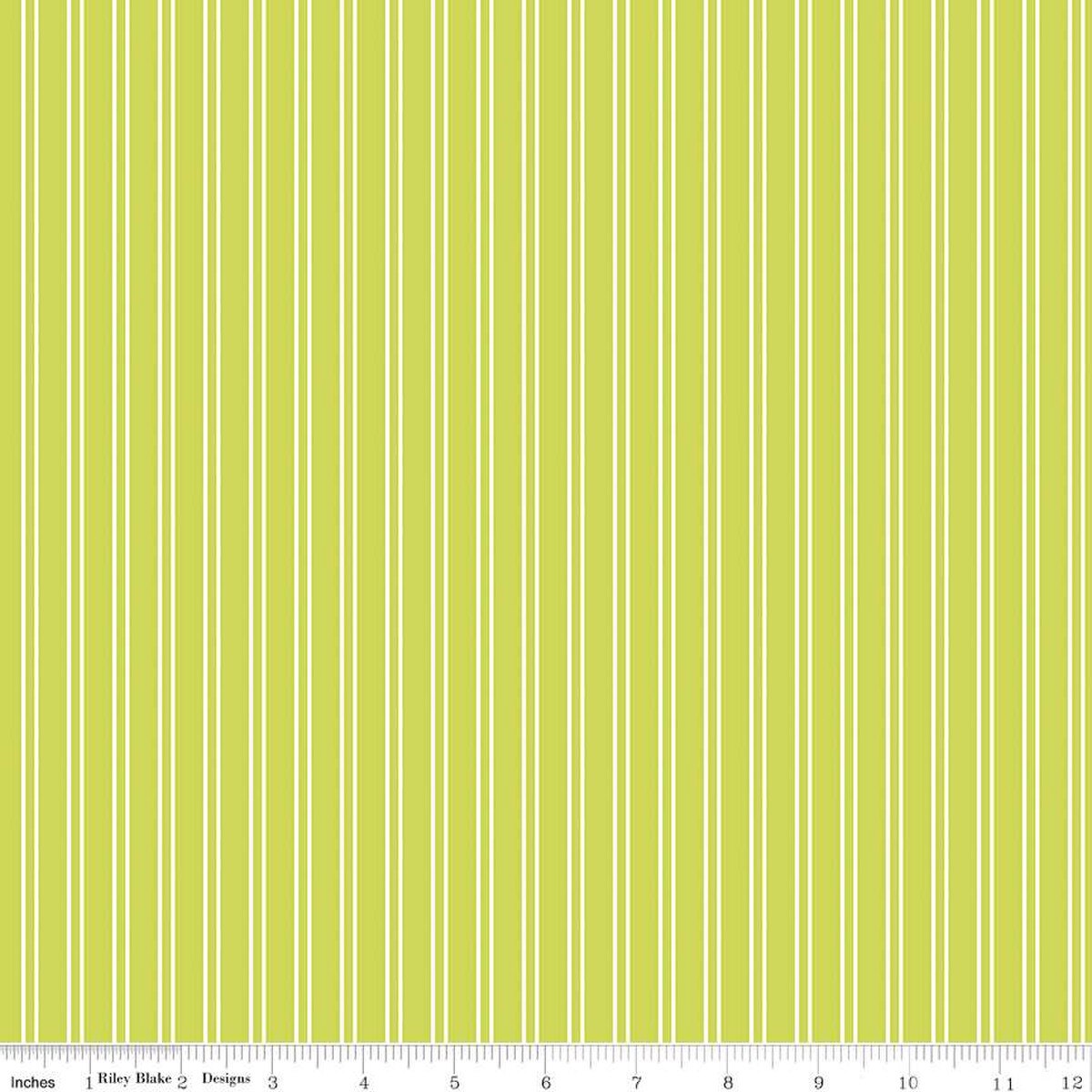 Lime Green Stripes