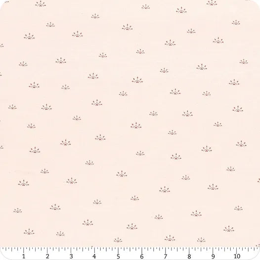 Winged Medley Woodblock Latte | Fat Quarter