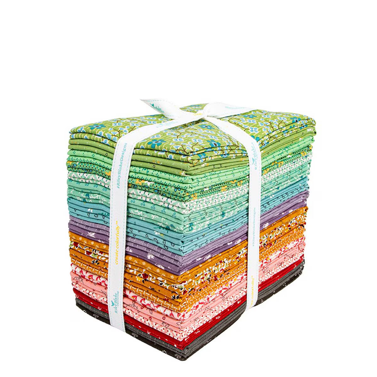Gentler Times 1 Yard Bundle – Basil (21 Pieces)