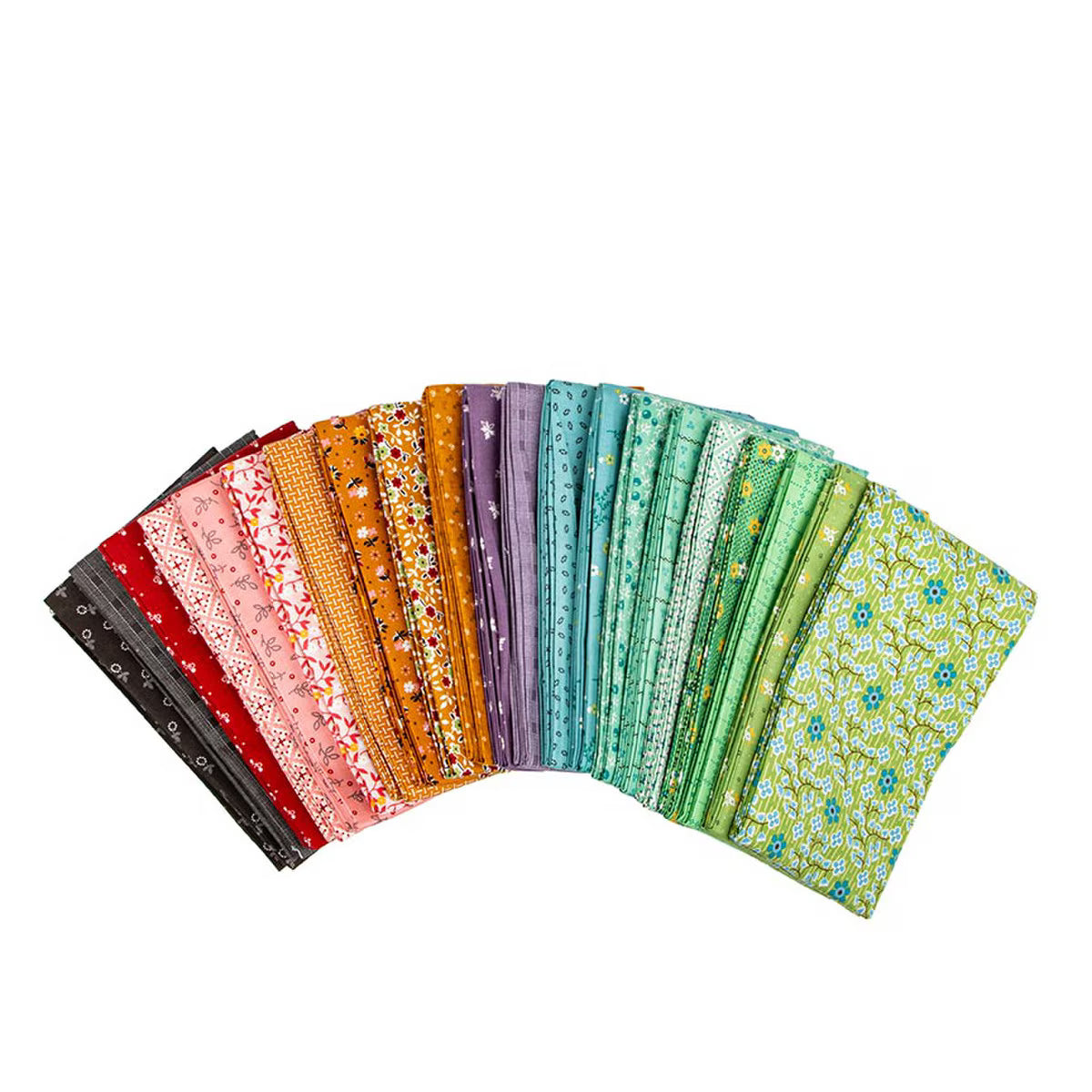 Gentler Times 1 Yard Bundle – Basil (21 Pieces)