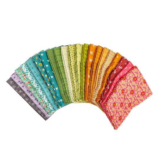 Gentler Times 1 Yard Bundle- Tea Rose (21 Pieces)