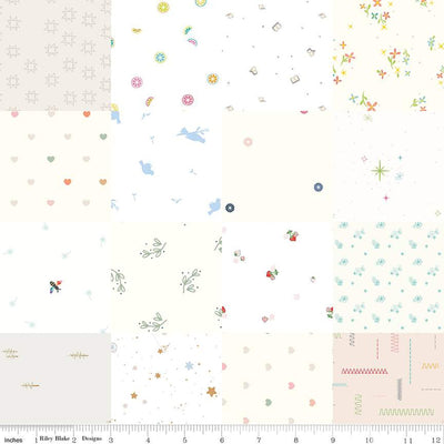 Wide Back Hush Hush 4 Patchwork 3-Yard Package