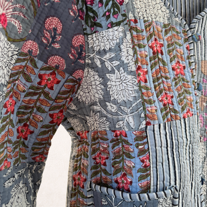 Block Print Quilted Jacket