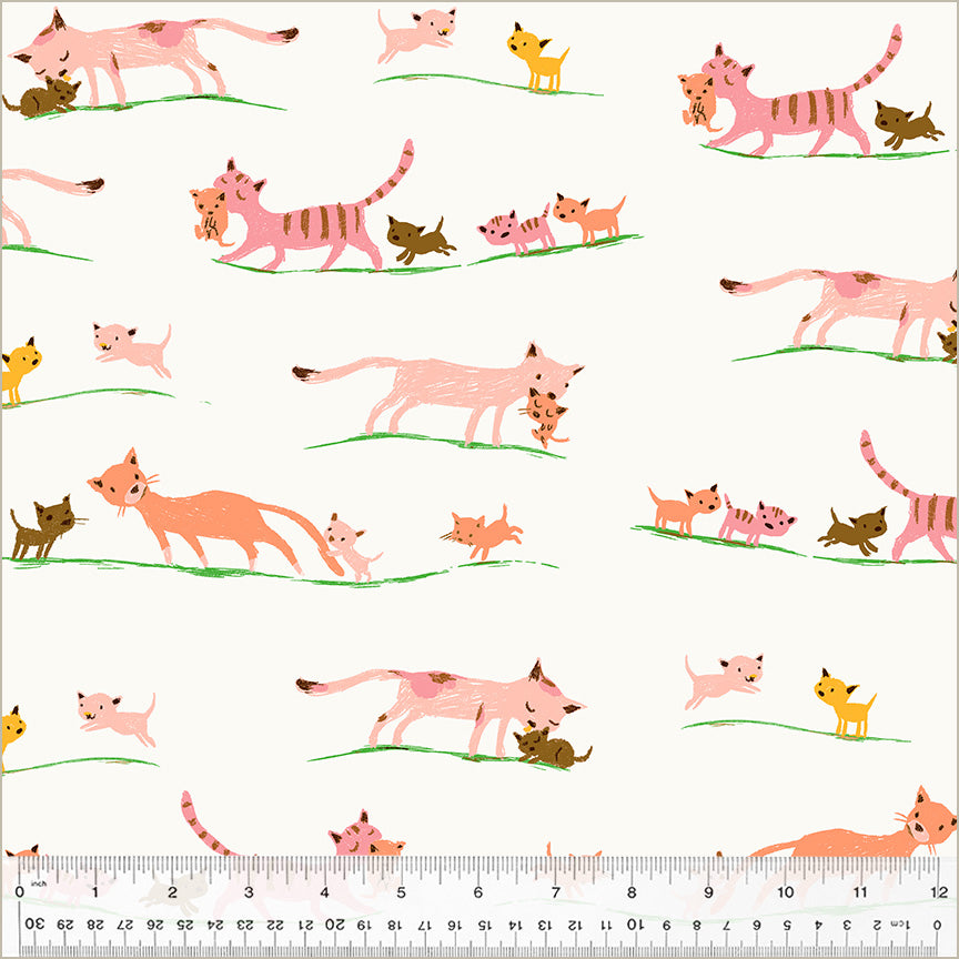 Studio Edit Marching Cats Cream