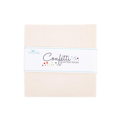 Confetti Cotton™ Ivory 5" Stacker