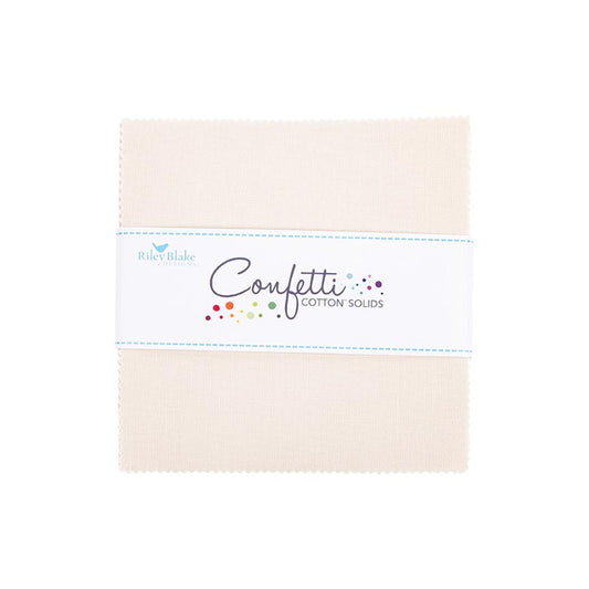 Confetti Cotton™ Ivory 5" Stacker