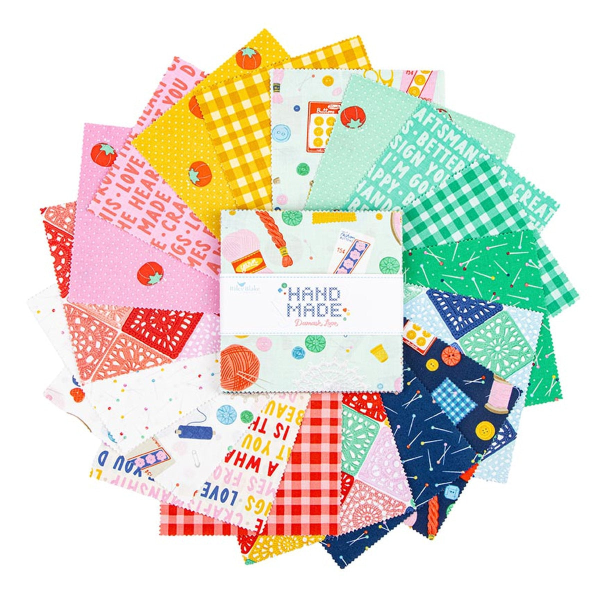 Hand Made | Features fun, craft-inspired prints celebrating creativity and handmade projects.