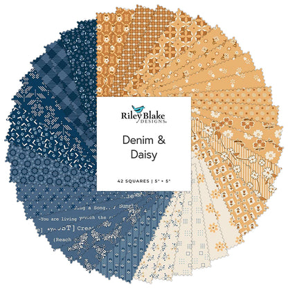 Denim & Daisy 5" Stacker