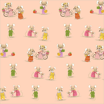 Heather Ross Favorites Country Mouse / City Mouse Blush