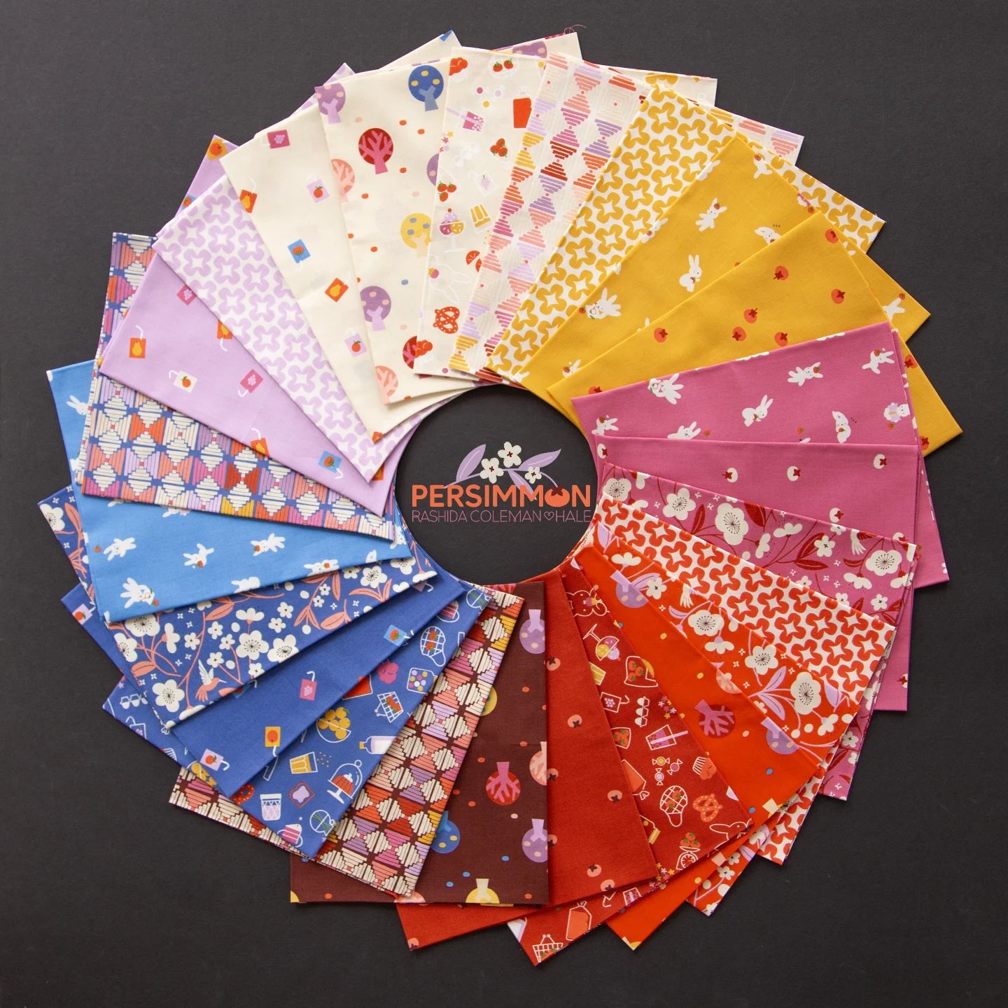 Persimmon | Features warm, rich prints perfect for cozy quilts and sewing projects.