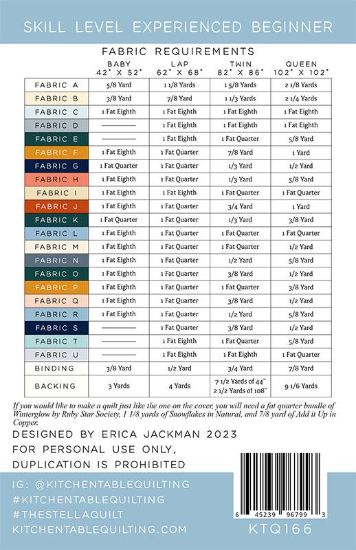 The Stella Quilt Pattern
