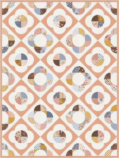 Blossoms and Blooms Flower Child Boxed Quilt Kit