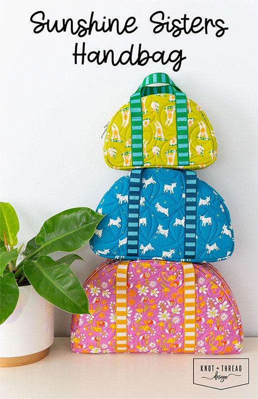 Sunshine Sisters Handbag Sewing Pattern