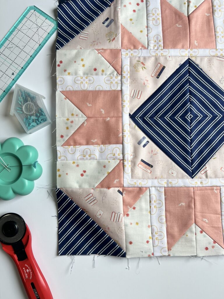 Between the Pages | features book- and reading-inspired prints, perfect for literary-themed quilts and sewing projects.